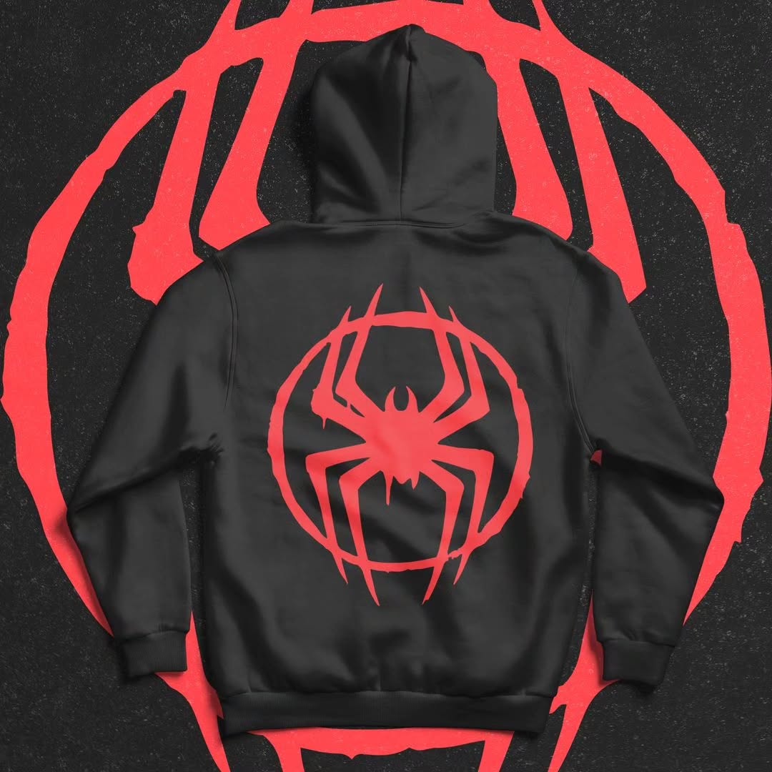 Premium Spider Oversized Hoddie